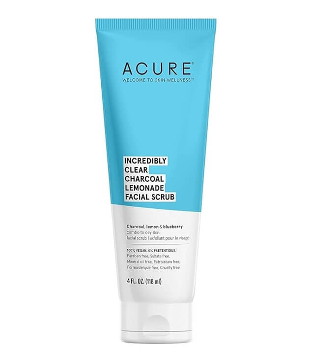 ACURE | INCREDIBLY CLEAR CHARCOAL LEMONADE FACIAL SCRUB